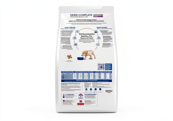 Hills Derm Complete Puppy Dog Food Skin Sensitivities-1