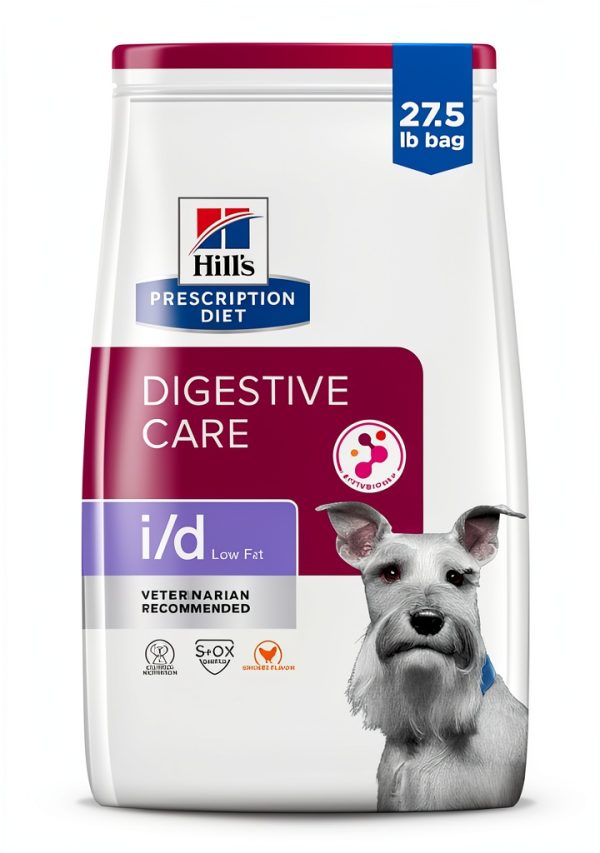 Hills Prescription Diet i/d Low Fat Dog Food Digestive Care-0