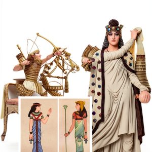 Dover Fashion Costumes Book Ancient Egyptian History Kindle-0