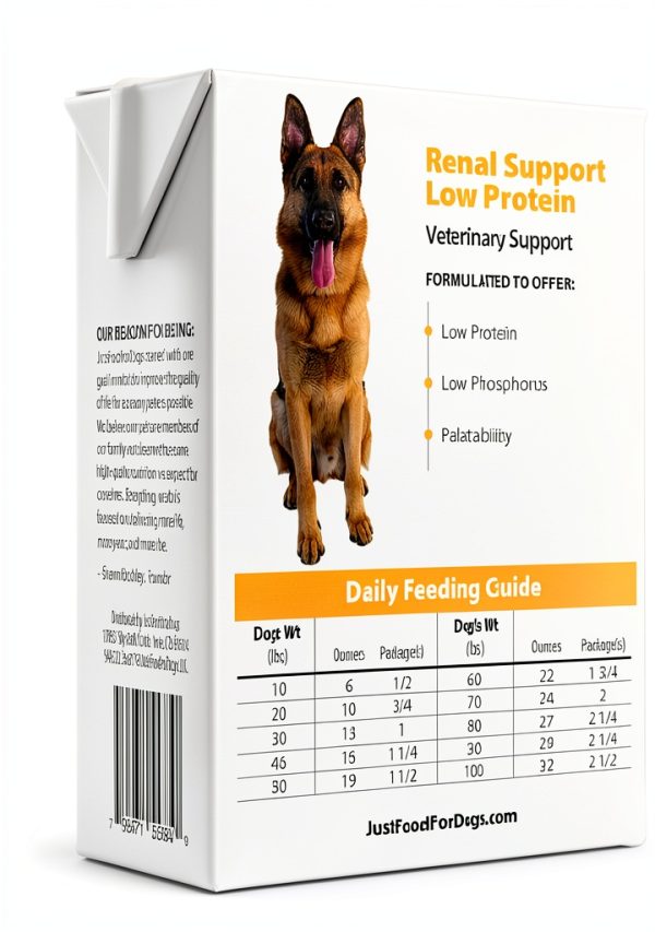 JustFoodForDogs Fresh Dog Food Kidney Health Support-1
