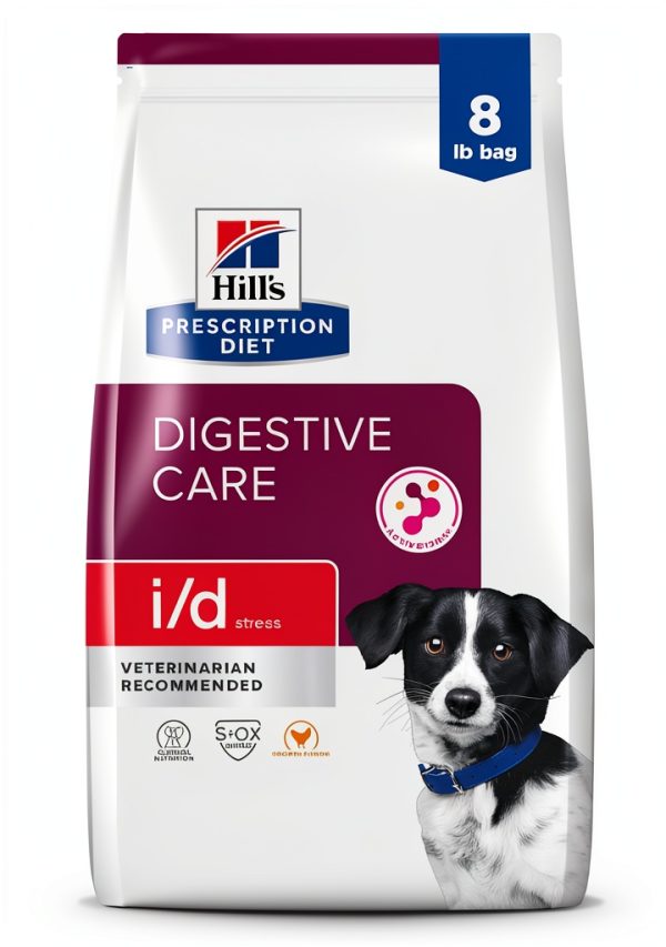 Hills Prescription Diet i/d Stress Dog Food Digestive Care-0