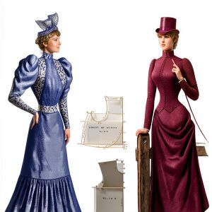 Dover Fashion Costumes Book English Kindle Enhanced-0