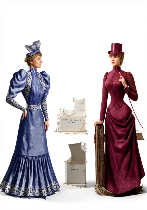 Dover Fashion Costumes Book English Kindle Enhanced-0