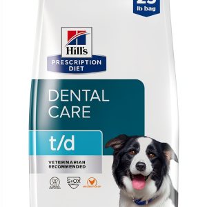 Hill's Prescription t/d Dental Dry Dog Food 5lb-0