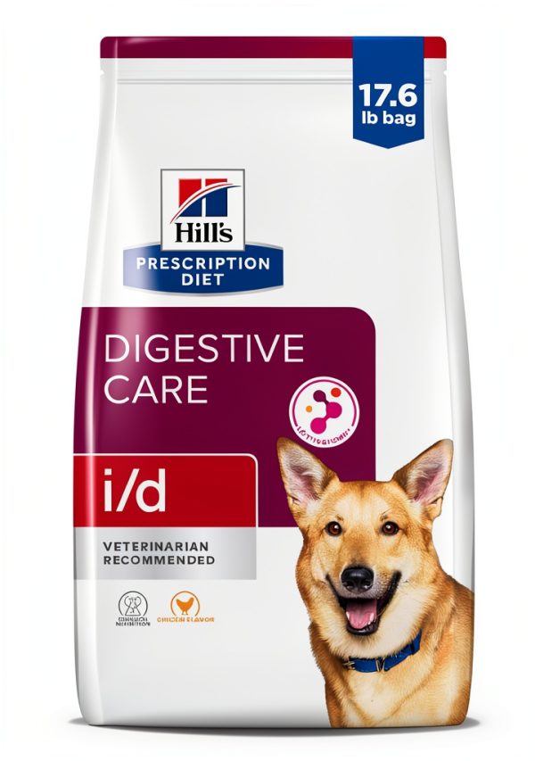 Hill's Prescription Diet i/d Dry Dog Food 17.6 lb Chicken Regular-0