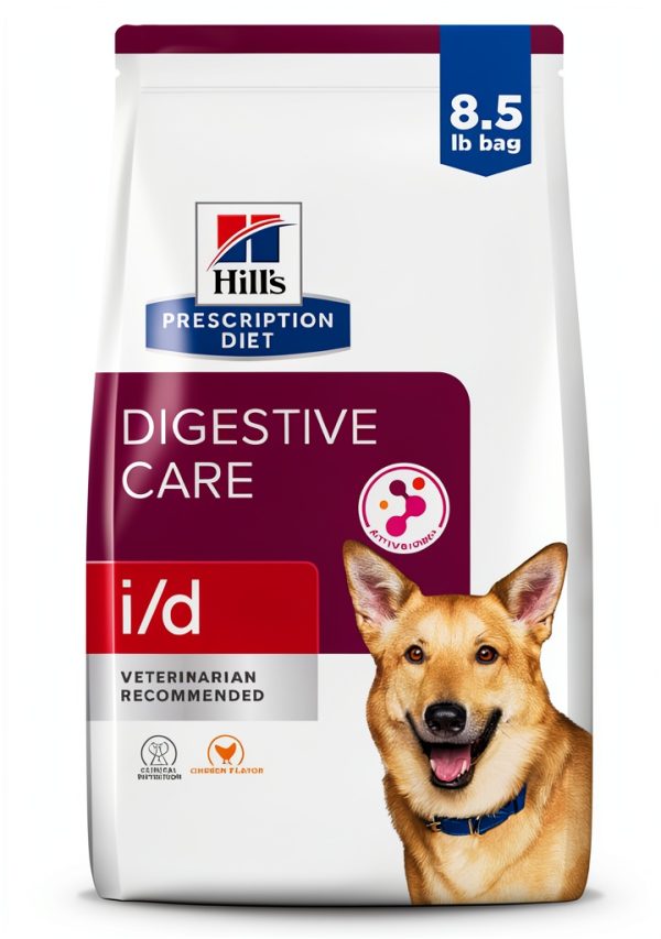 Hill's Prescription Diet i/d Dry Adult Dog Food 27.5 lb Pack-0