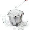 Large Ice Buckets 3L Stainless Steel Ice Bucket by Ecookware LGX-6