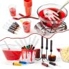 Halloween Drink Dispenser Set Soulchen 30 Cups with Lids 2 Ice Buckets-4