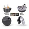 Ice Bucket flybold 1.3L Stainless Steel Black Double Walled Chiller-4