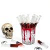 Halloween Drink Dispenser Set Soulchen 30 Cups with Lids 2 Ice Buckets-3