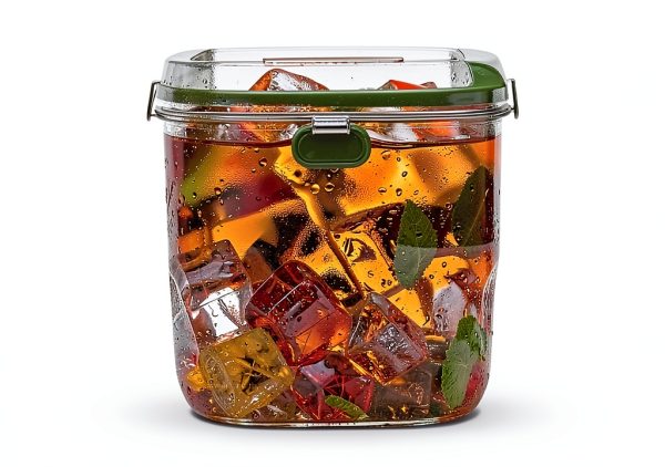 Ice Bucket 5L with Lid & Tong – UKQRRTC Portable Plastic Bar Wine Tool-6