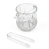 Ice Bucket Set Efavormart 3-Pack Clear Plastic 5x5 Shatterproof Bar-6
