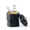 Ice Bucket flybold 1.3L Stainless Steel Black Double Walled Chiller-1