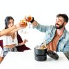 Ice Bucket flybold 1.3L Stainless Steel Black Double Walled Chiller-3