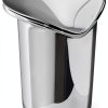 Georg Jensen Stainless Steel Ice Bucket with Tongs Mirror Polished 1kg-3