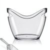 Ice Buckets with Scoops by Bangminda 4L Acrylic Champagne Bucket Set-5