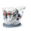 Ice Bucket Set AMMSAR 2 Acrylic Buckets with Mats & Scoops 5.5L Gray-4