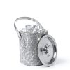 Bling Double Walled Stainless Steel Ice Bucket with Ice Tong & Lid [2 Liter] ，Shiny Insulated Ice Bucket Included Strainer Keeps Ice Cold & Dry, for Home Bar, Chilling Beer, Champagne, Red Wine-3