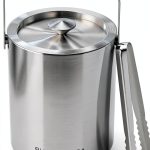 Small Ice Bucket olmaanseta 1.3L Double-Walled Stainless Steel Silver-0