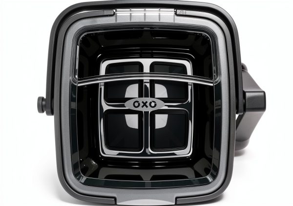 OXO Good Grips Double Wall Ice Bucket with Tongs and Garnish Tray 8.5"-3