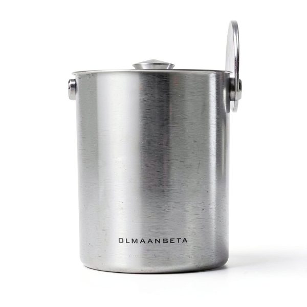 Small Ice Bucket olmaanseta 1.3L Double-Walled Stainless Steel Silver-3