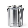Small Ice Bucket olmaanseta 1.3L Double-Walled Stainless Steel Silver-2