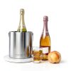 Stainless Steel Ice Bucket with Lid, Ice Tongs - Double Wall MA025-2