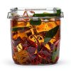 5L Portable Ice Cube Storage Bin, Clear Ice Bucket for Freezer with Lid & Tong for Outdoor Camping, Plastic Refrigerator Ice Cube Trays Storage Bin for Whiskey Wine Cocktail Party-6